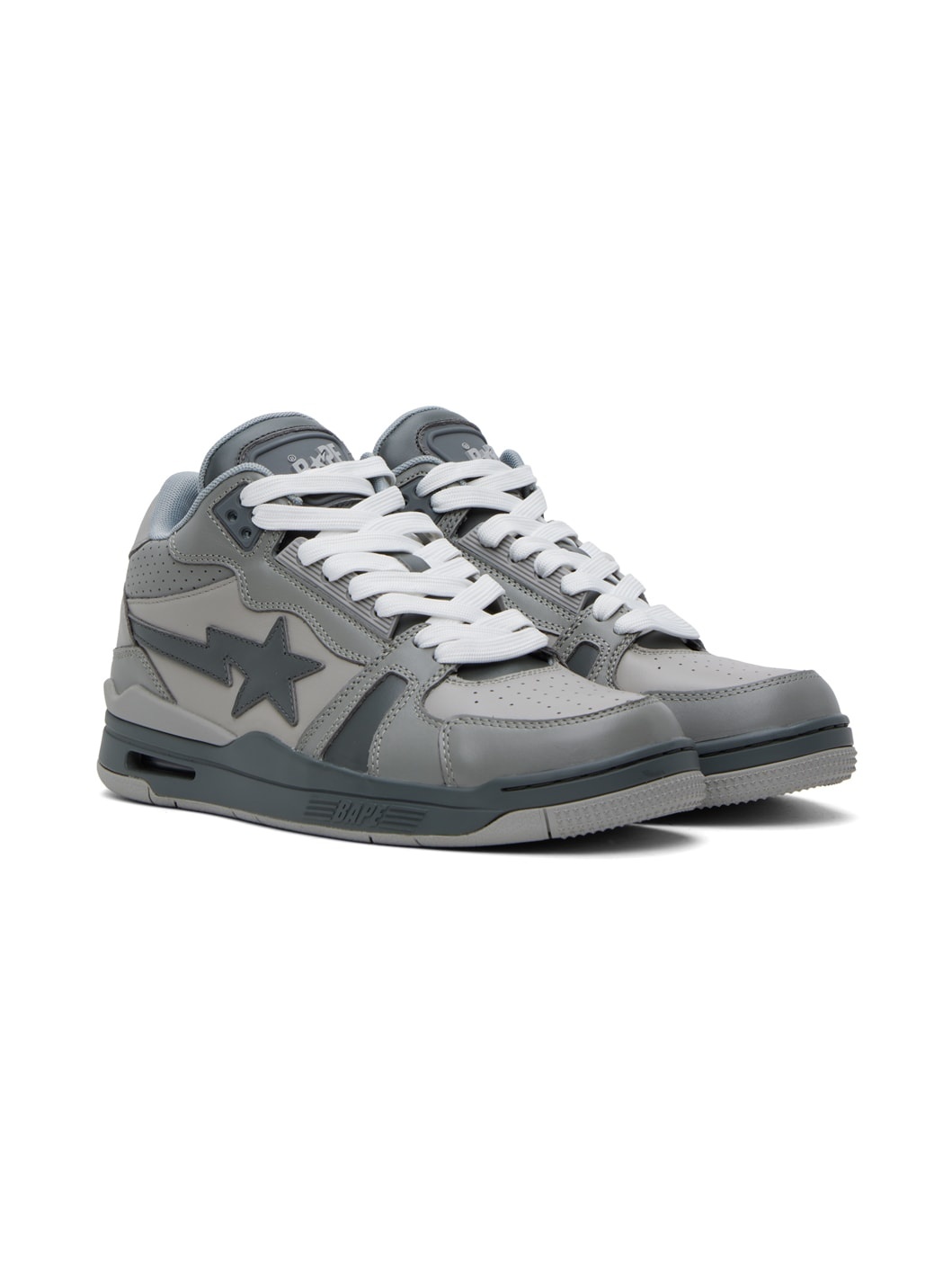 Gray SK8 STA #1 M1 Sneakers - 4