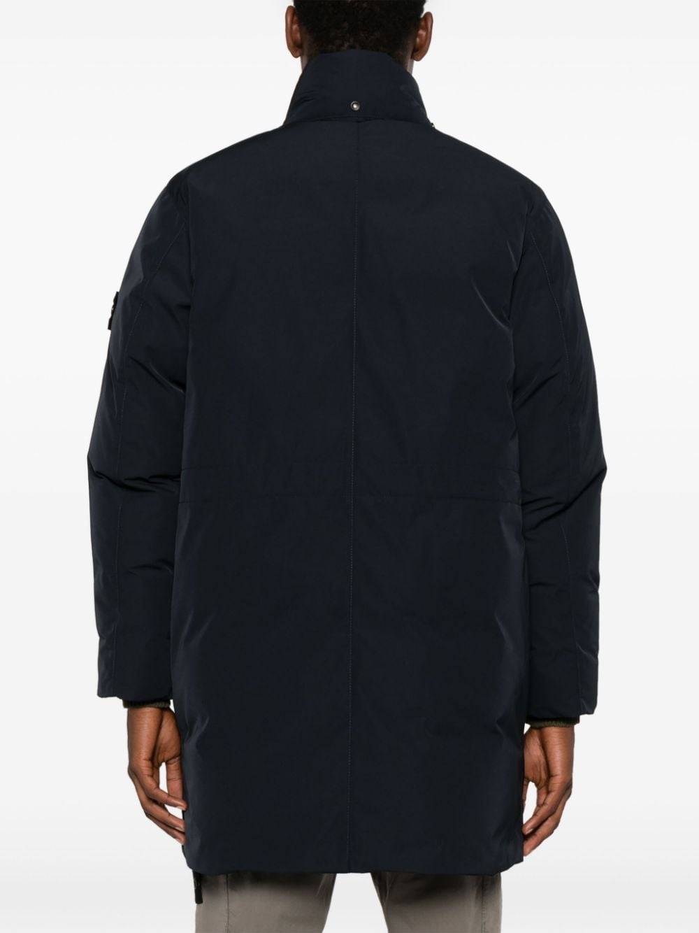 compass-badge hooded jacket - 4