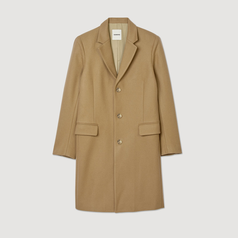 WOOL BROADCLOTH COAT 1