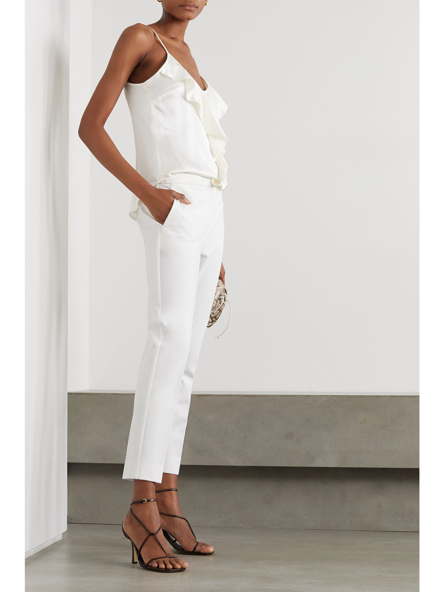 Pegno cady tapered pants White - 2