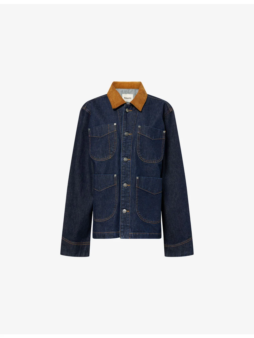 Wyatt Patch-Pocket Denim Jacket - 1