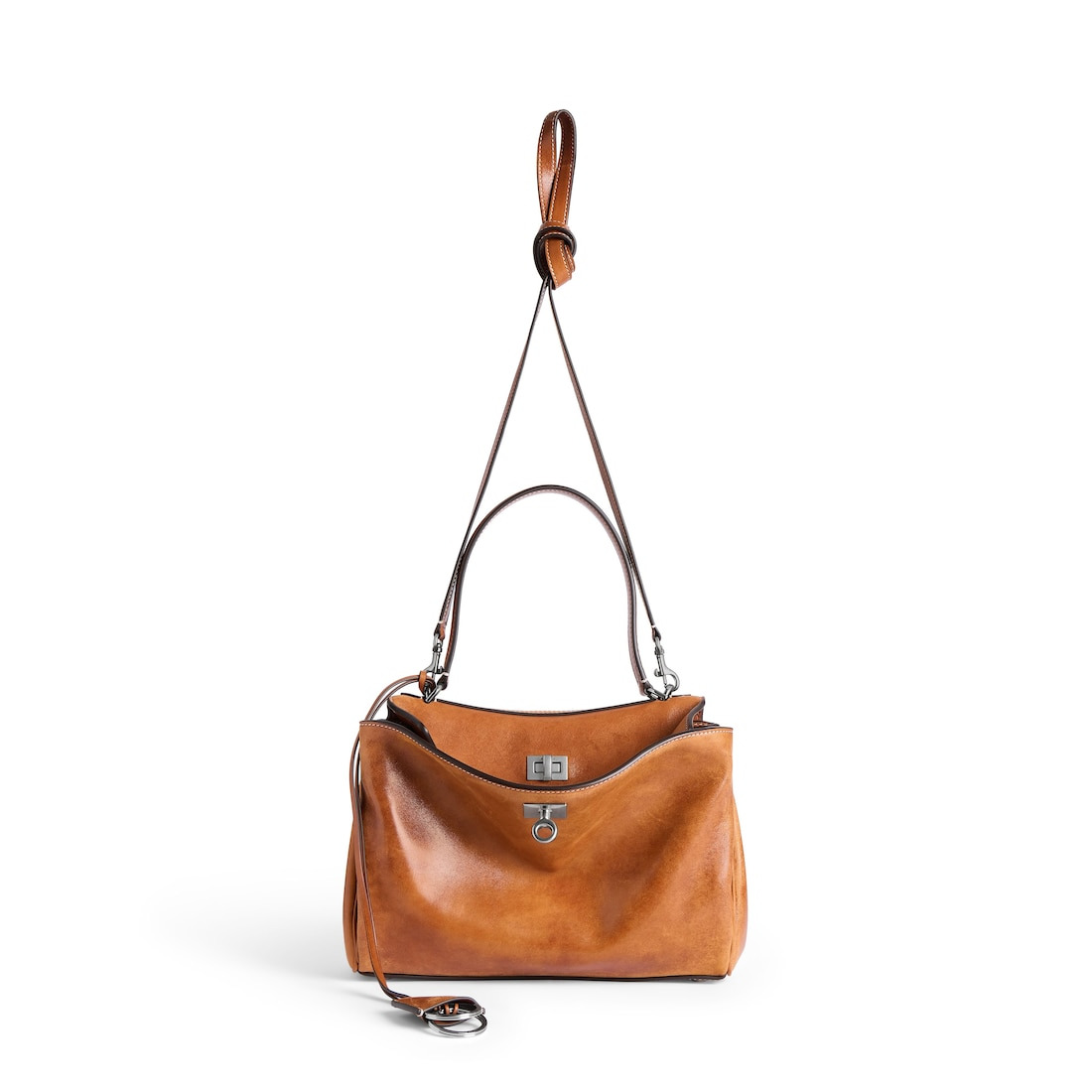 Women's Rodeo Handbag Small in Tan Cowboy - 4