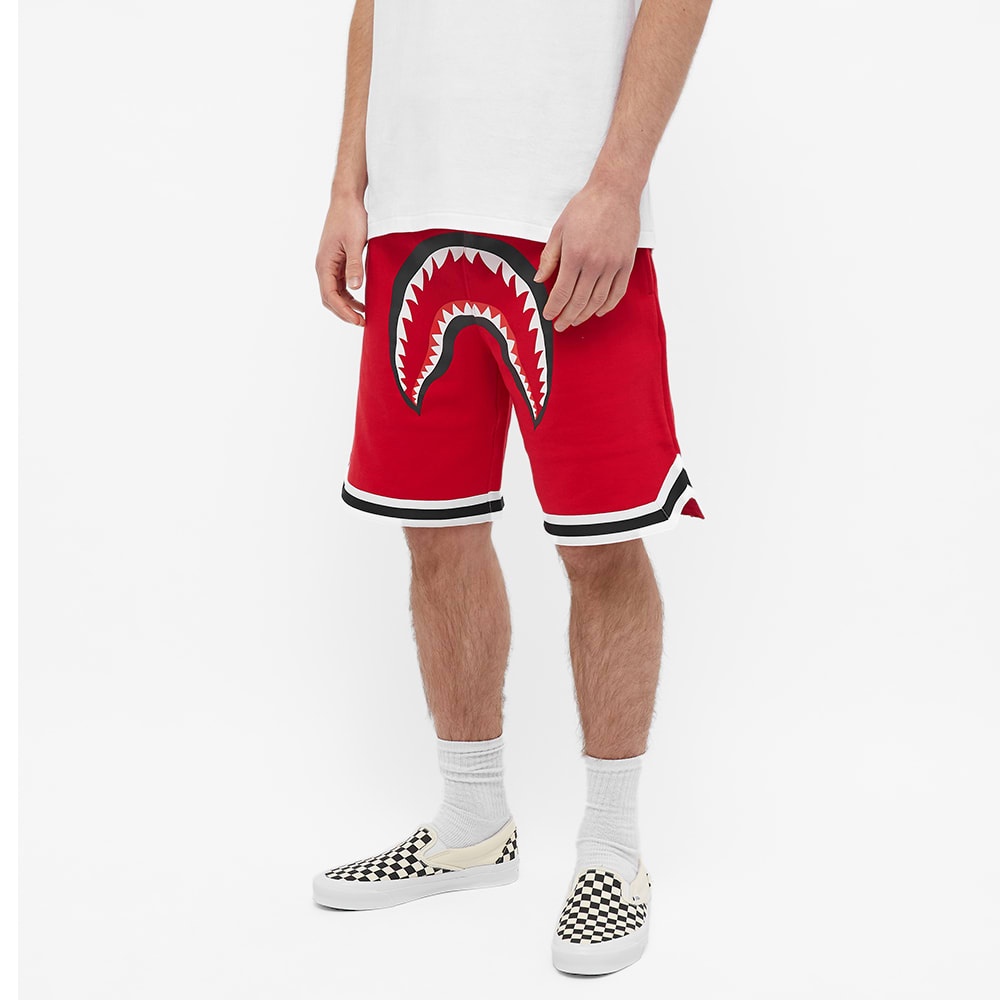 A Bathing Ape Shark Basketball Sweat Short - 4