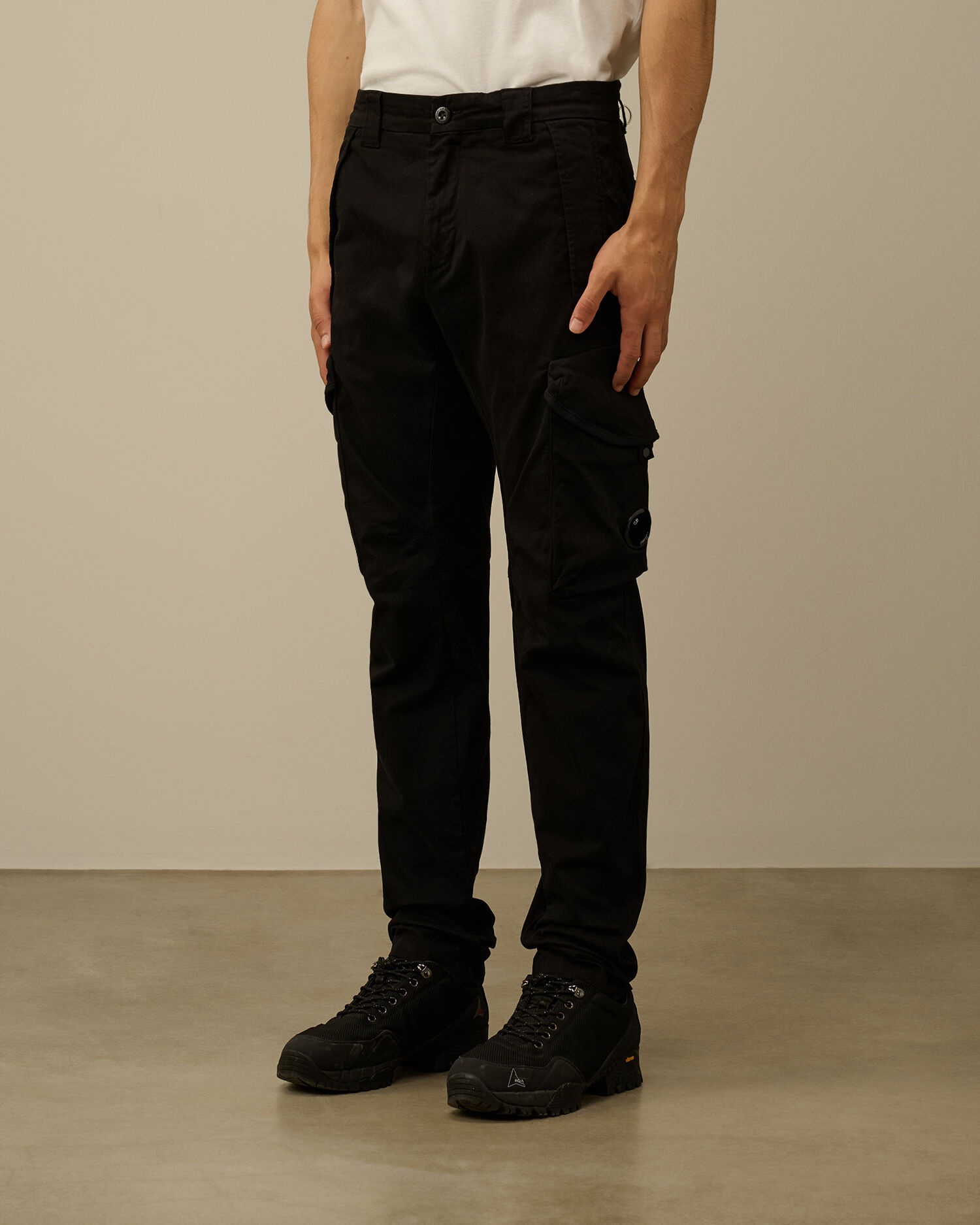 Stretch Sateen Ergonomic Lens Cargo Pants - 2