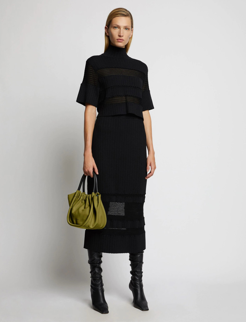 Proenza Schouler Small Ruched Crossbody Tote outlook