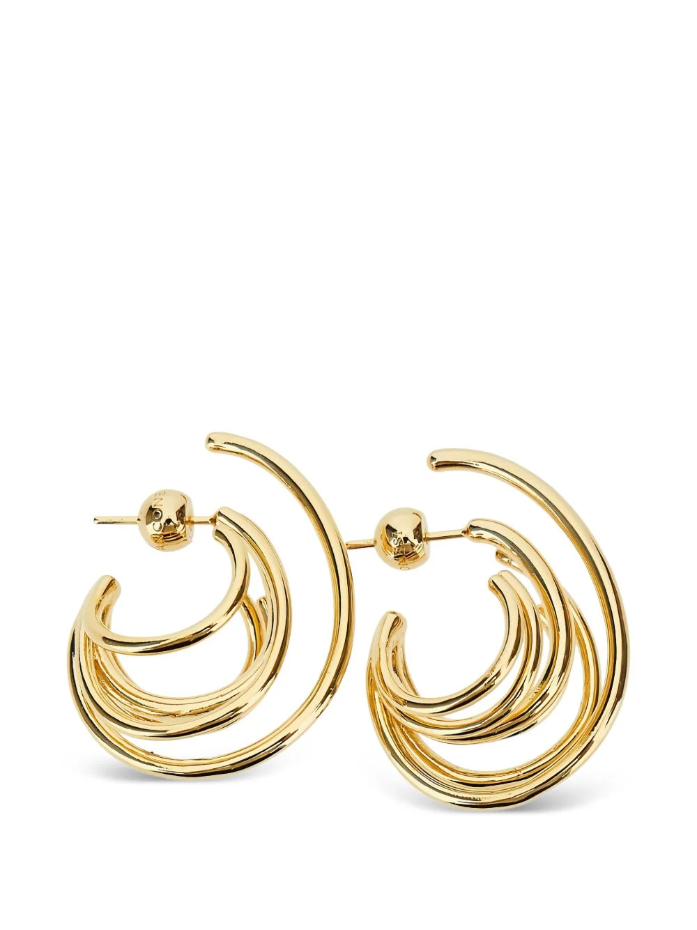 multi-hoop earrings - 1