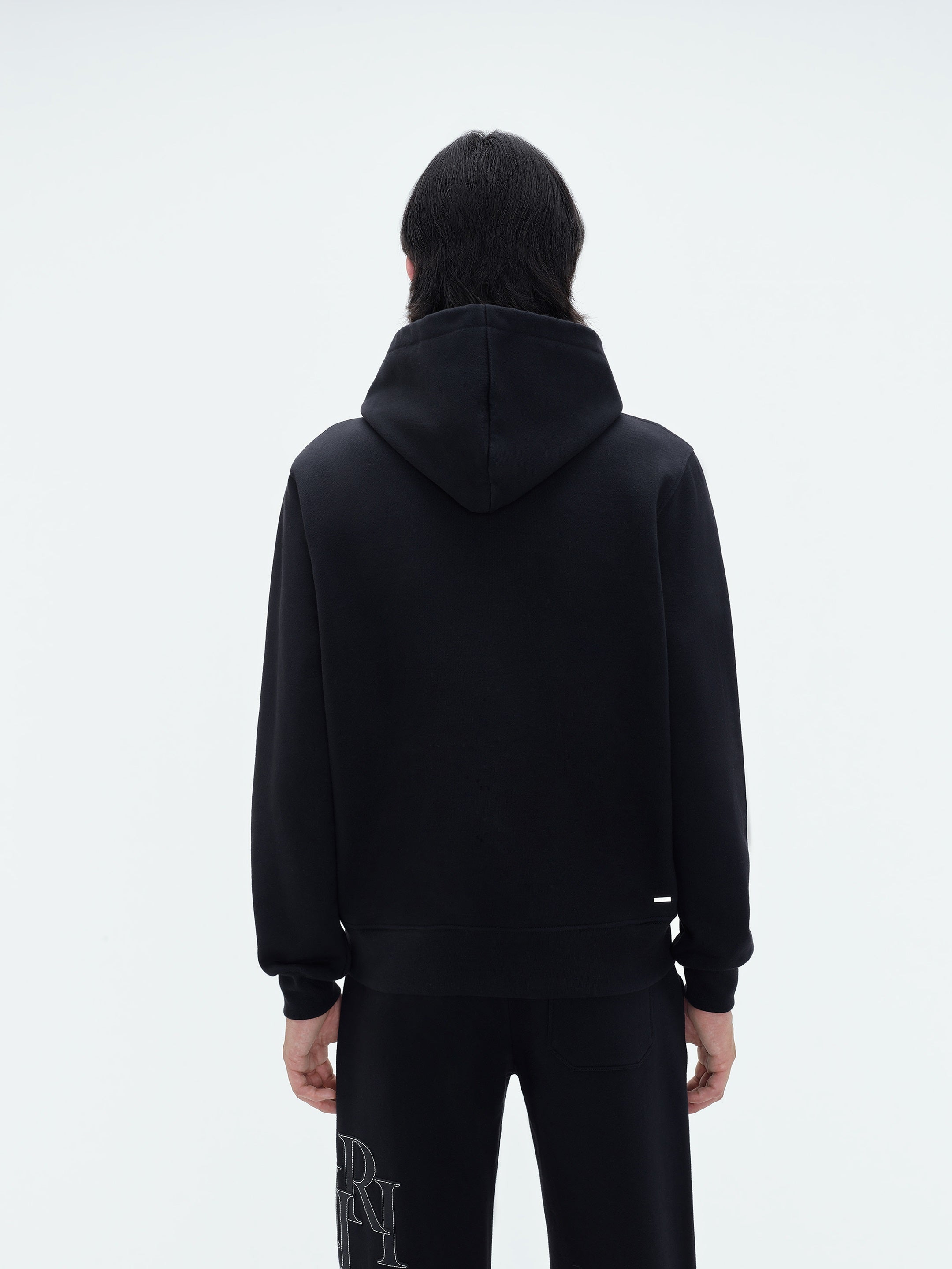 AMIRI STAGGERED LOGO HOODIE - 5