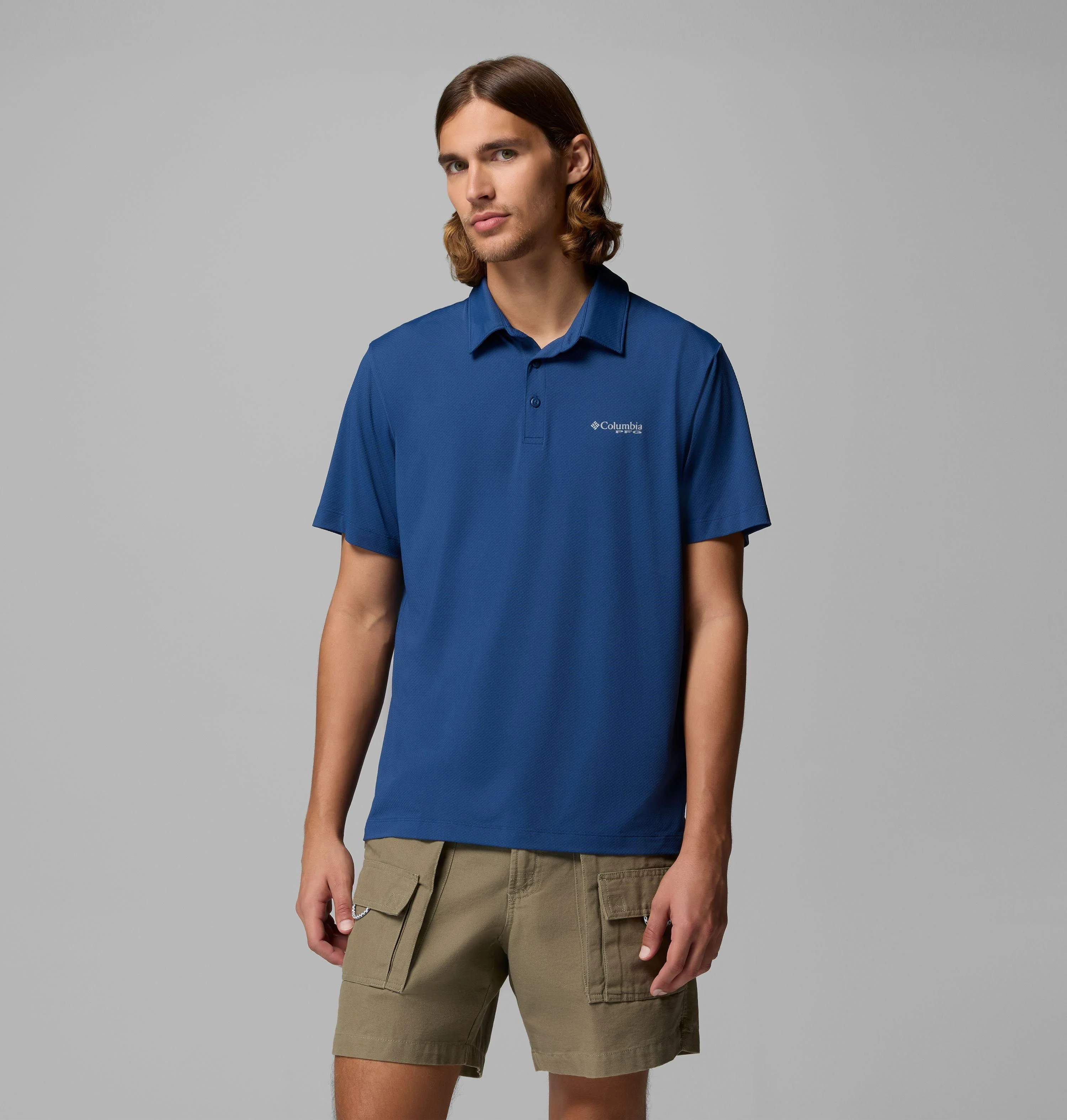 Men's PFG Solar Stream II Polo - 1