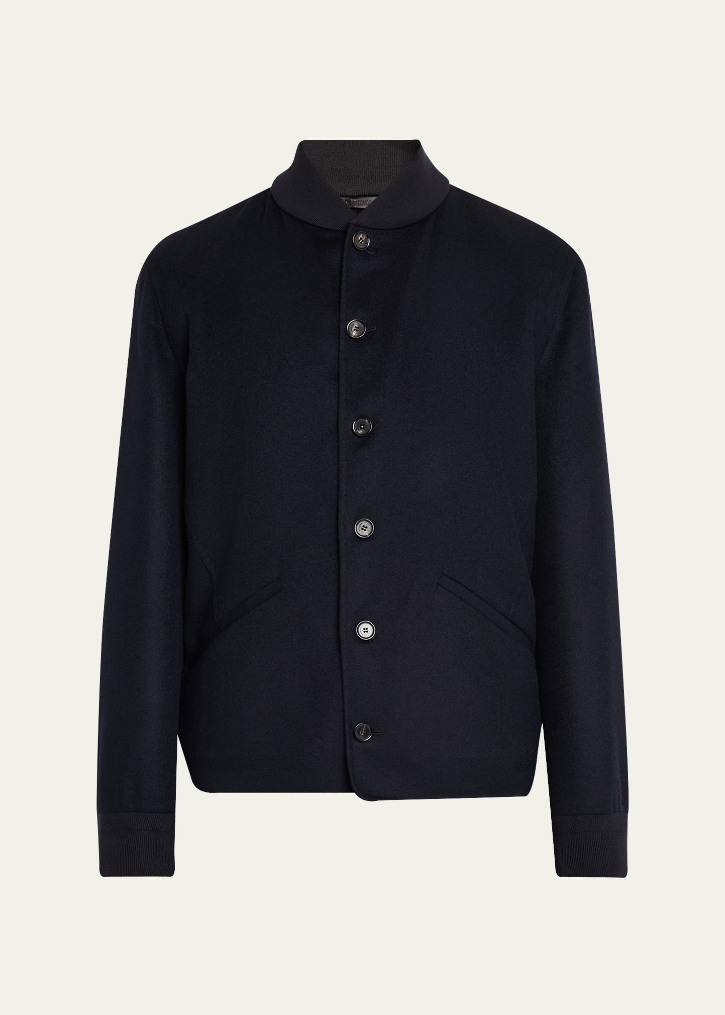 Men's Rik Water-Repellent Cashmere Blouson - 1