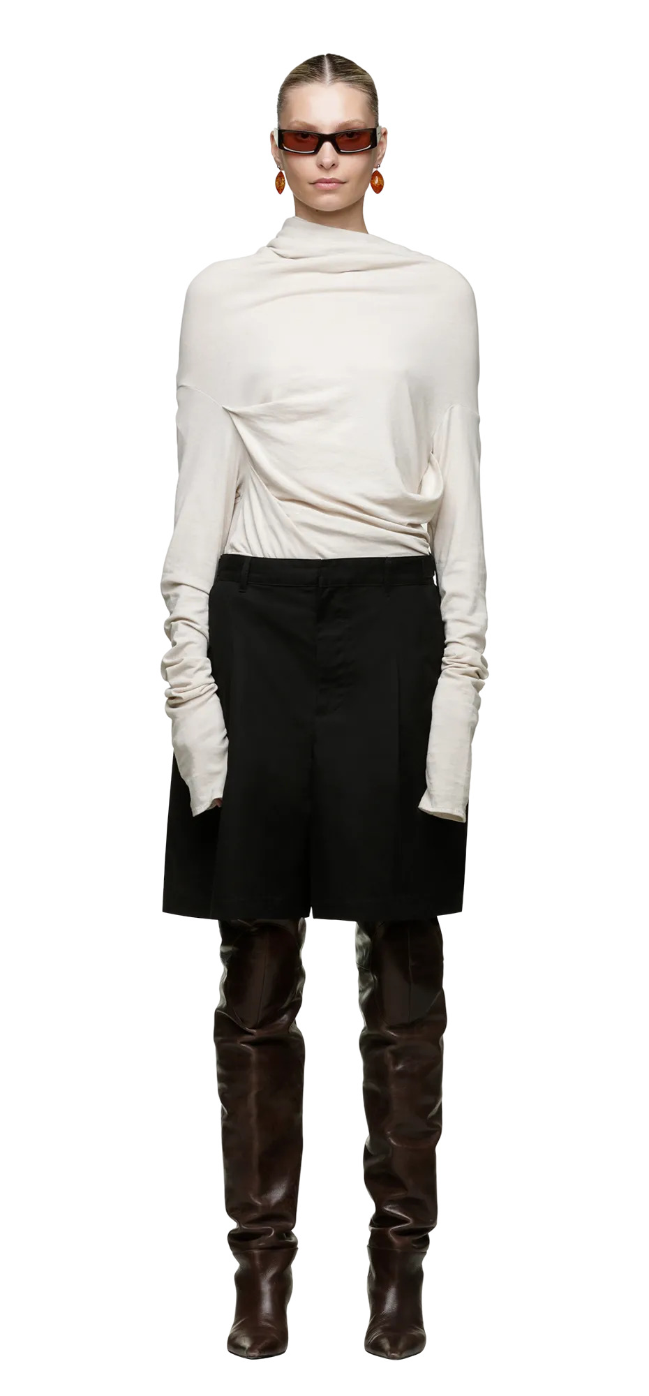 AOSHI SHORT BLACK - 3