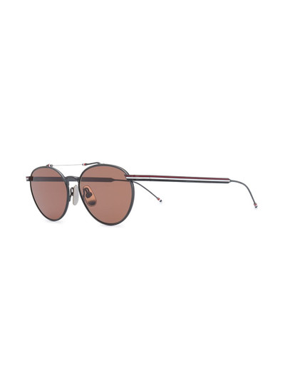 Thom Browne TBS919 aviator-frame sunglasses outlook