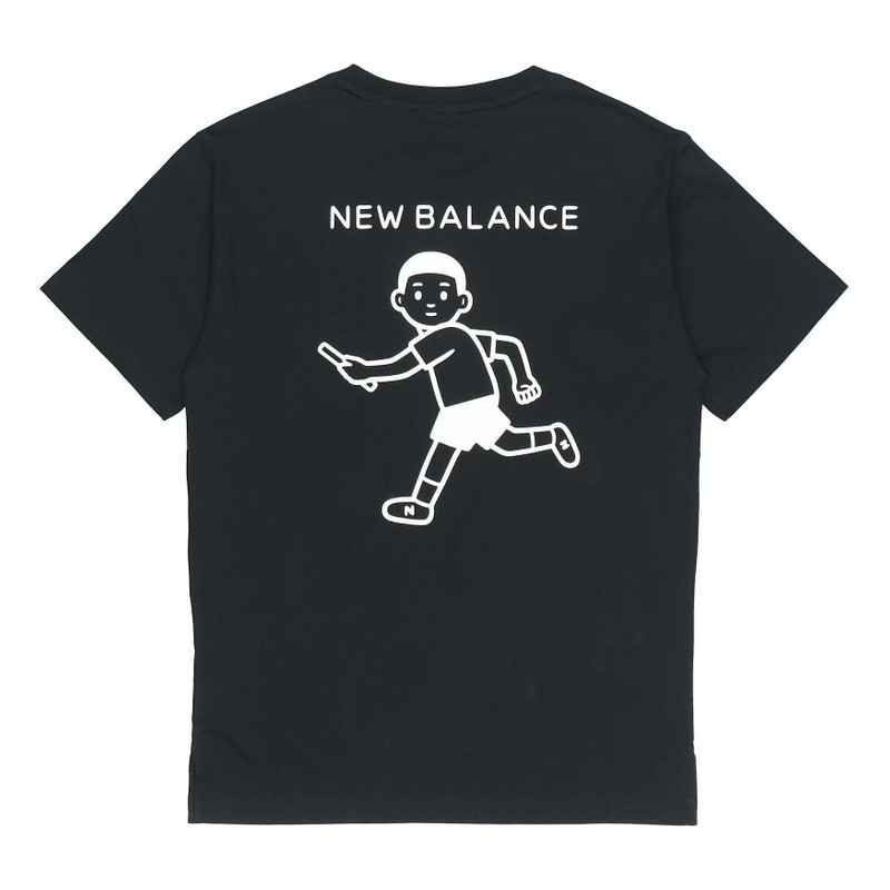 New Balance x Noritake Unisex NB Tee Black AMT02378-BK - 1