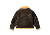 PALACE PALACE FLYING JACKET BROWN | REVERSIBLE