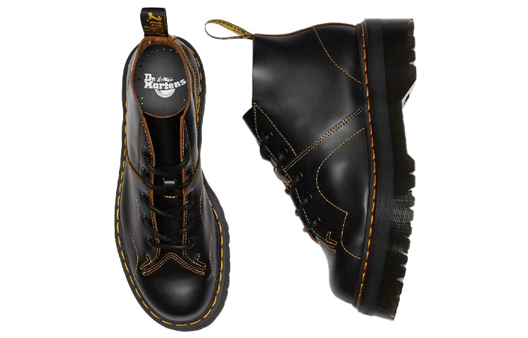 Dr. Martens Church Platform Monkey Boots 'Black' 25357001 - 3