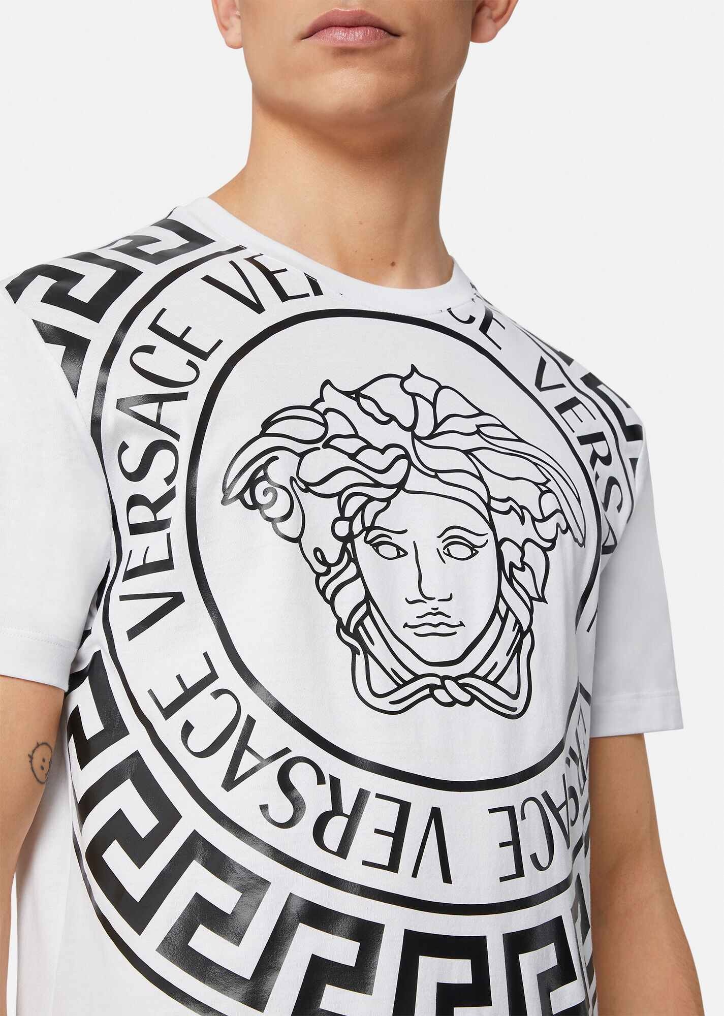 Medusa Motif T-Shirt - 5