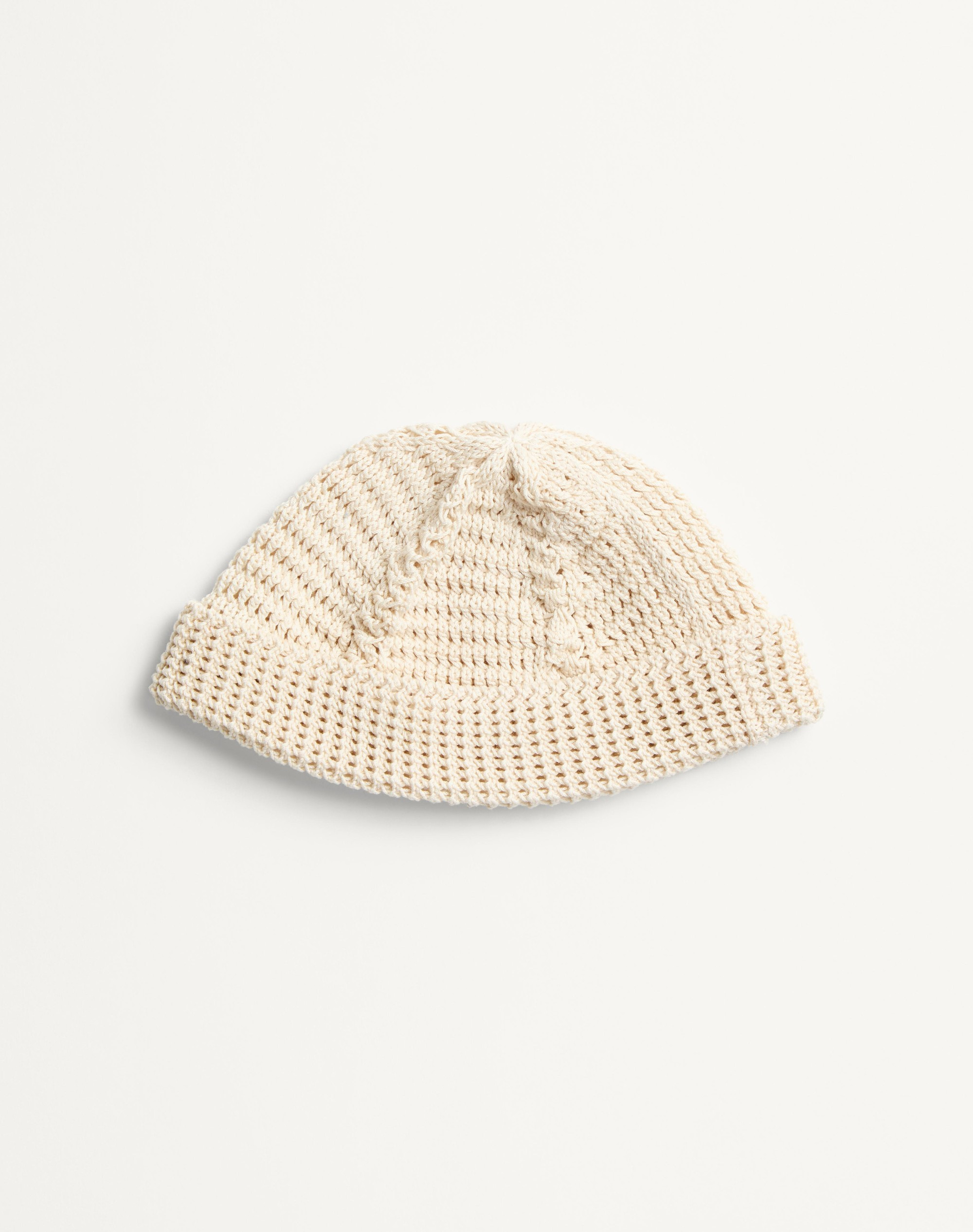 VLOGO SIGNATURE KNITTED COTTON BEANIE - 4