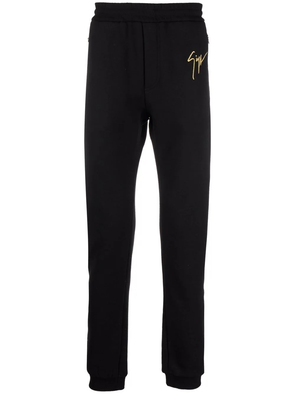 embroidered-logo track pants - 1