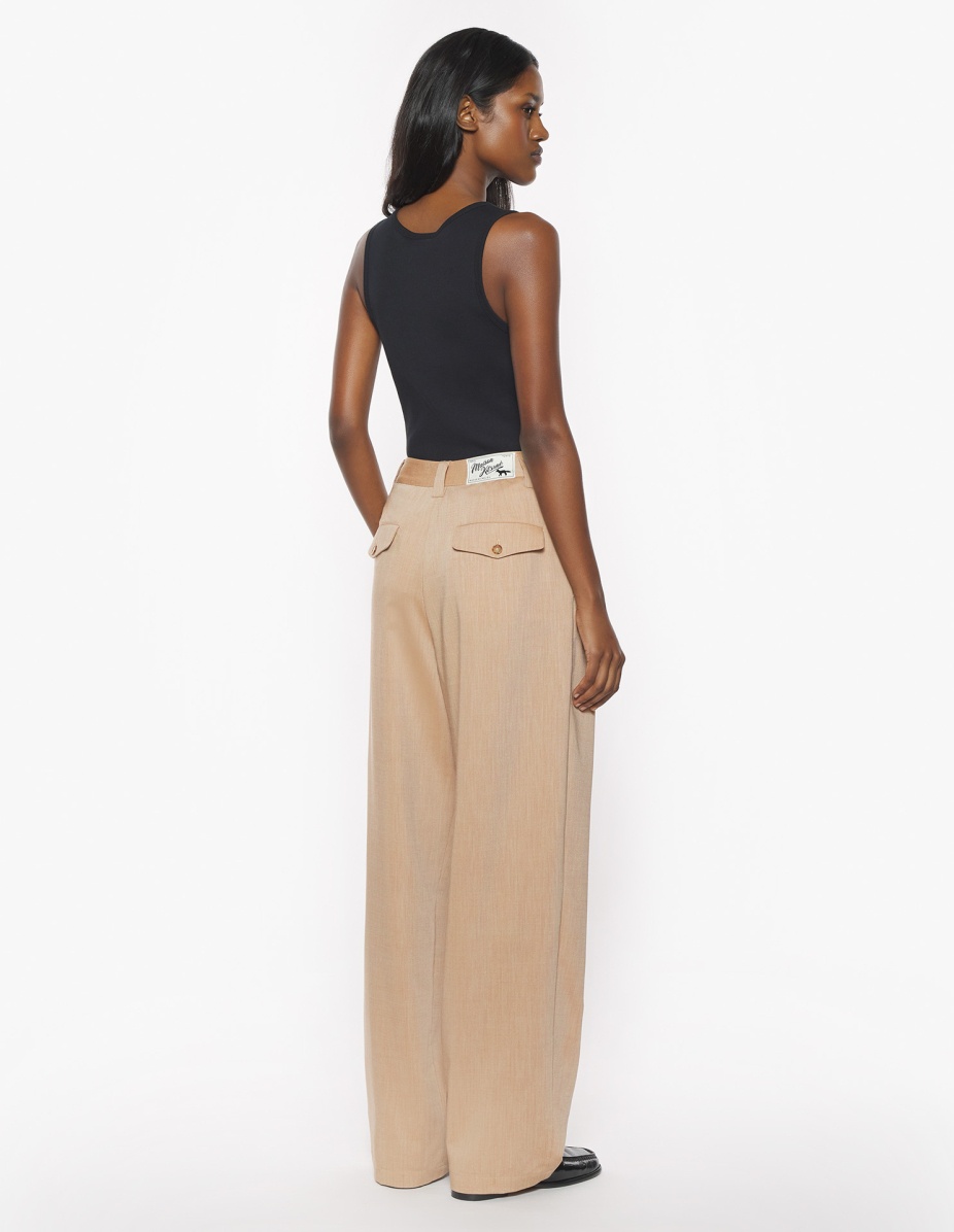 CASUAL PLEATED PANTS - 5