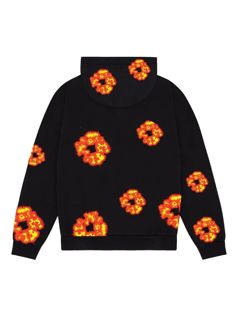 DENIM TEARS Offset Wreath printed hoodie outlook