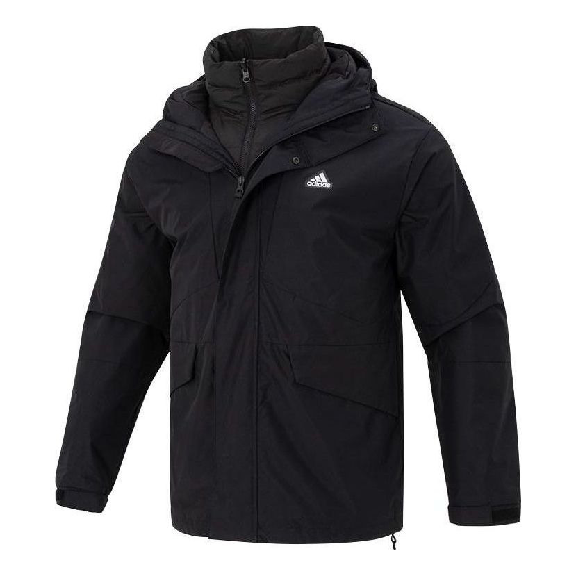 adidas Snow Sport-Inspired 3-In-1 Down Jacket 'Black' IL8916 - 1