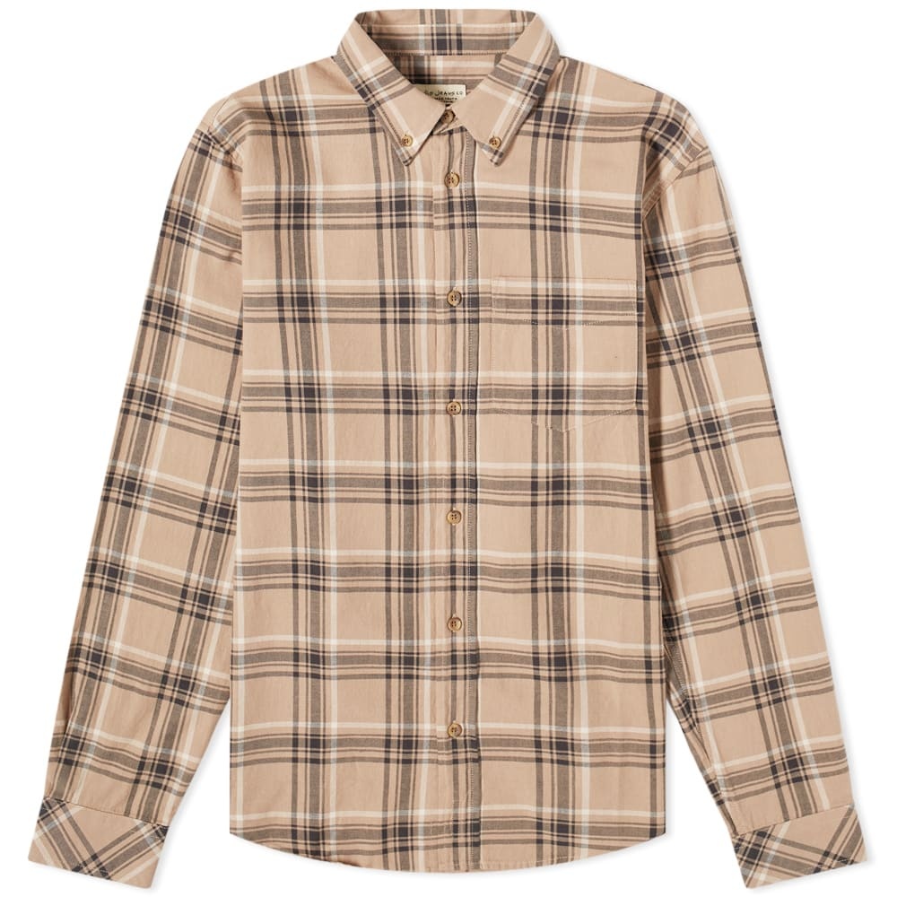 Nudie Chuck Plaid Twill Shirt - 1