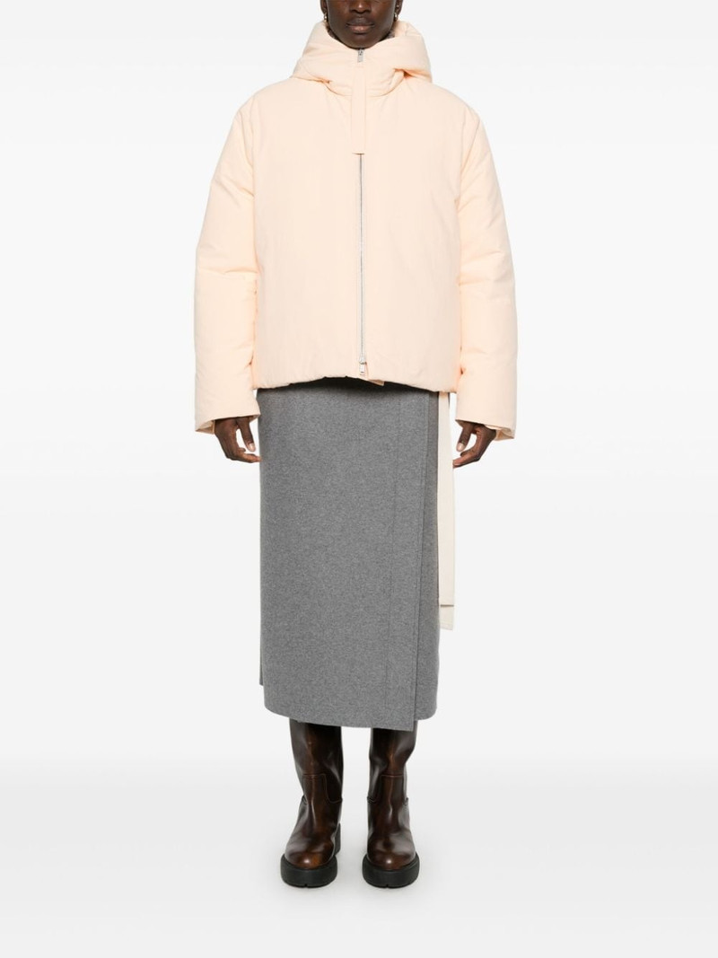Jil Sander buckled midi skirt outlook