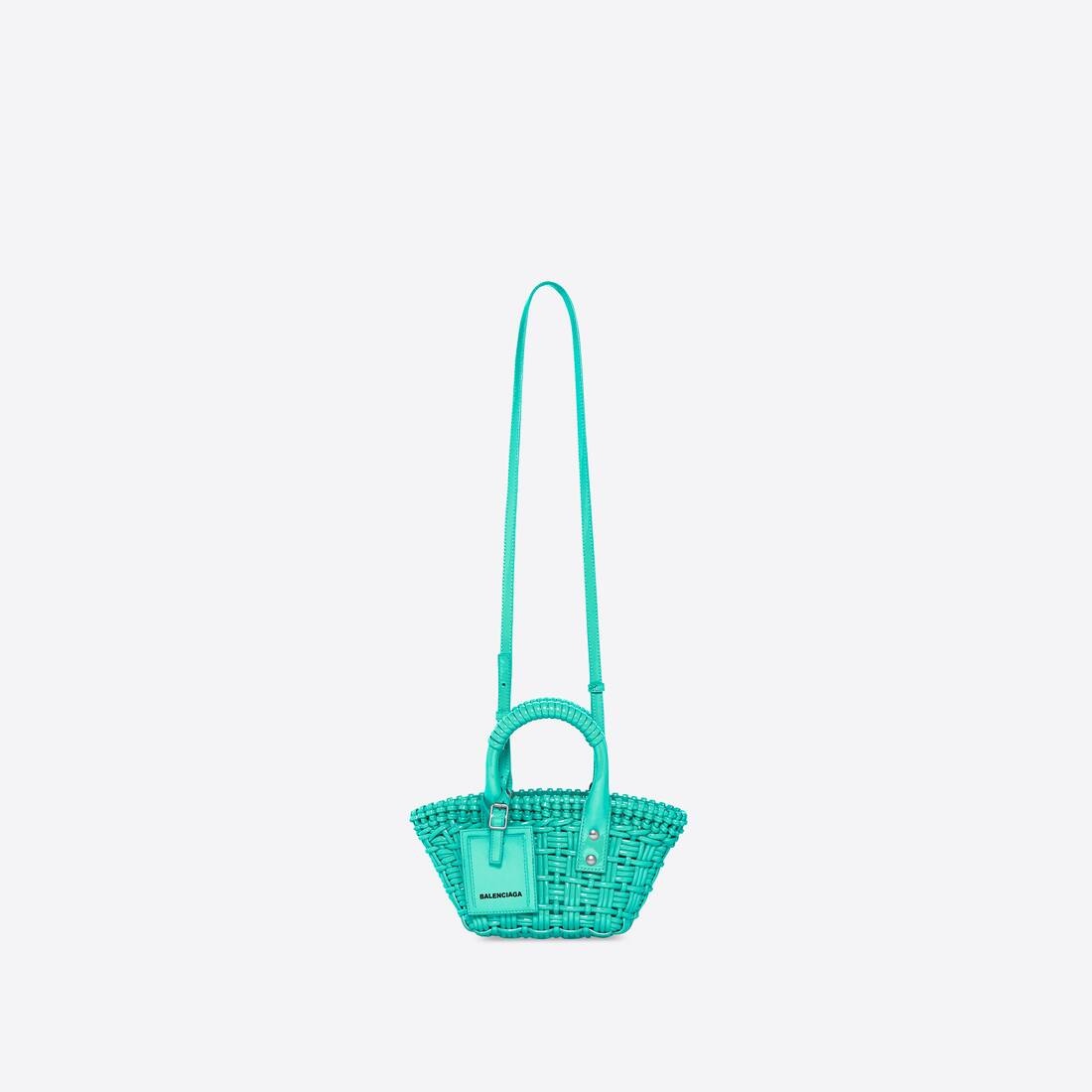 Women's Bistro Xxs Basket With Strap in Green - 4