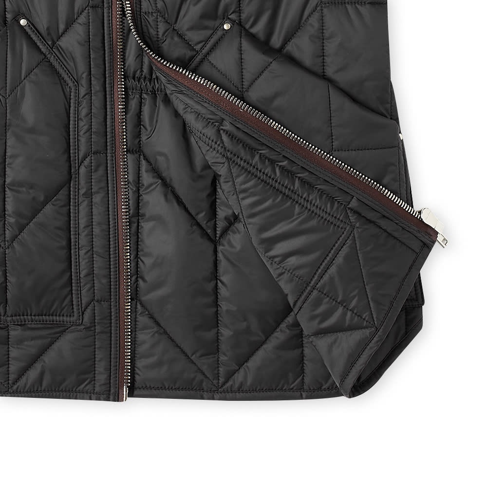 Rick Owens Quilted Snap Front Vest - 2