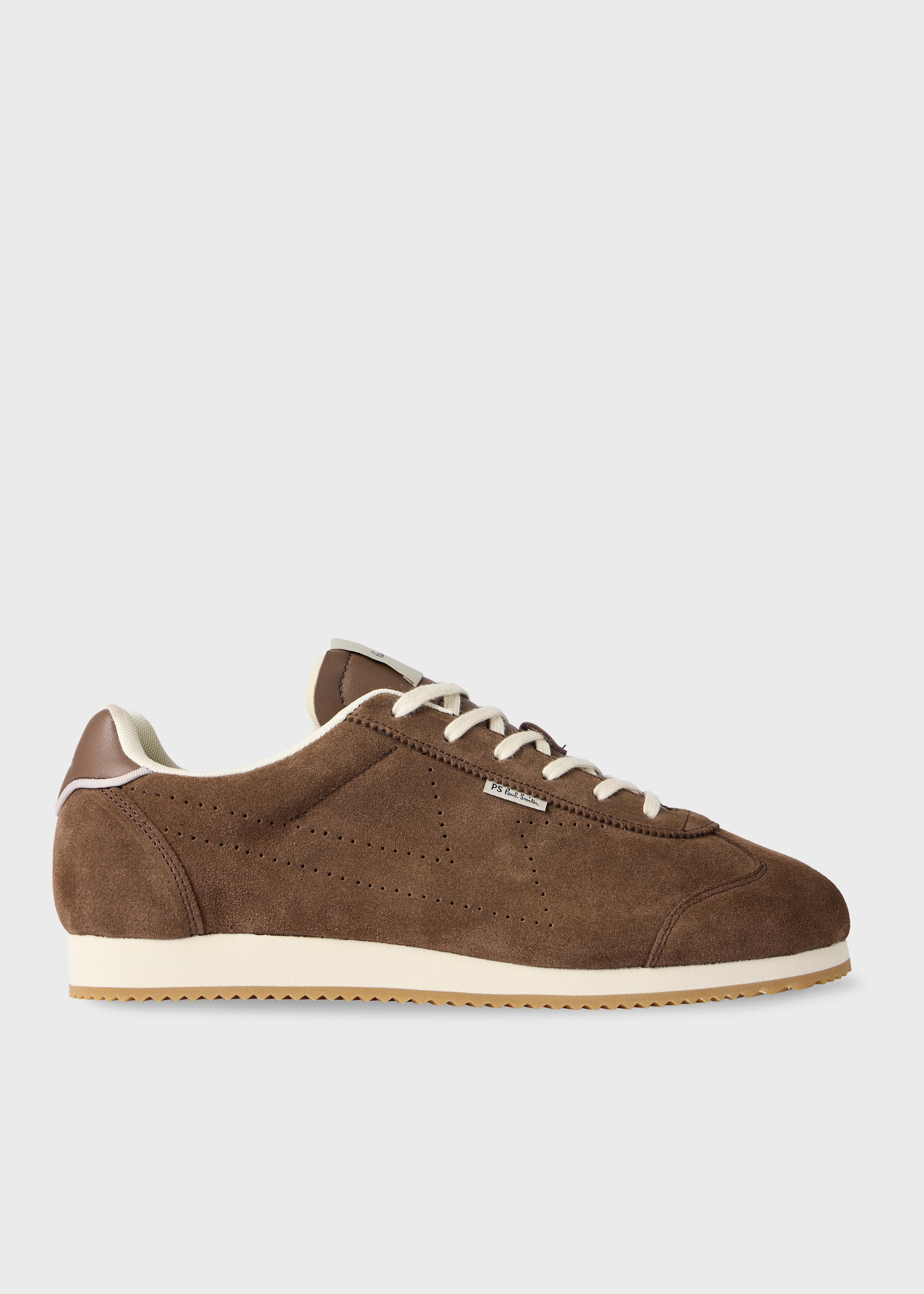 Brown Suede 'Atlanta' Trainers - 1