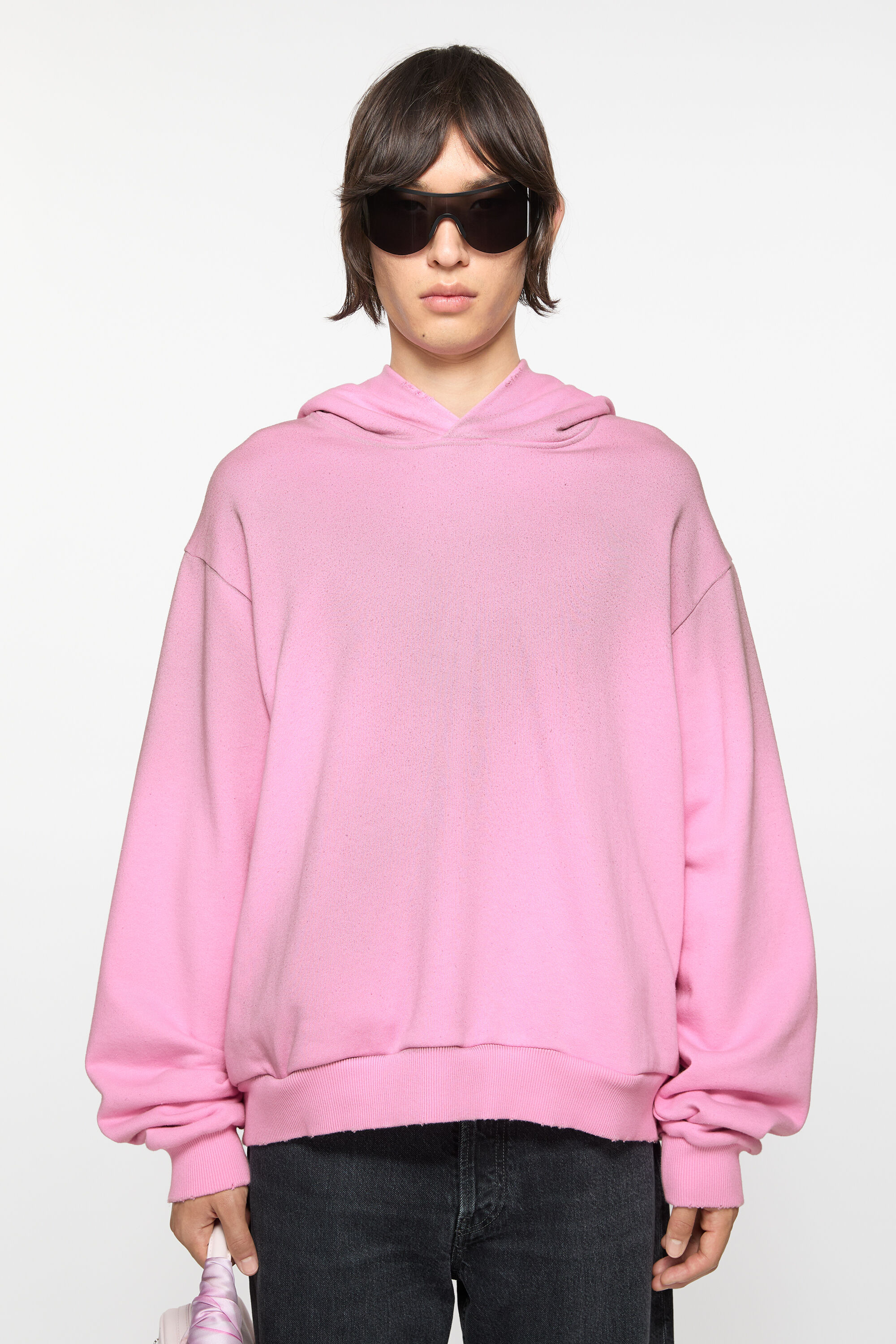 Logo hooded sweater - Cotton candy pink - 3