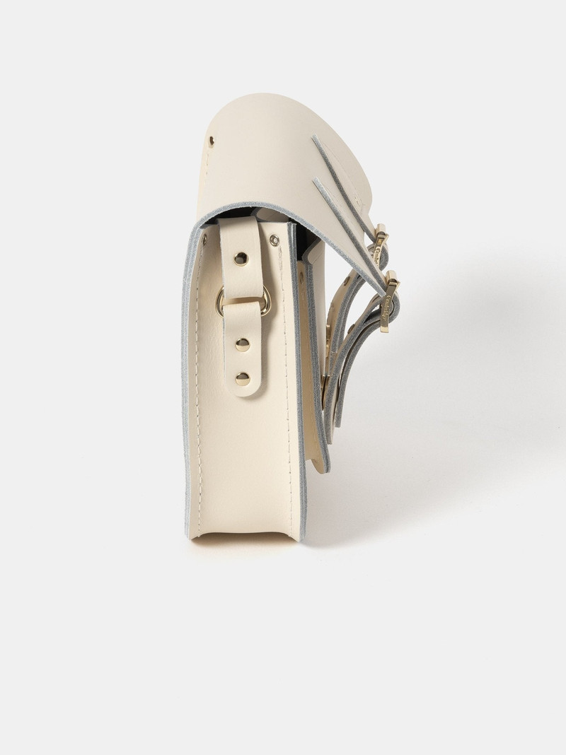 The 11 Inch Satchel - Vanilla 6