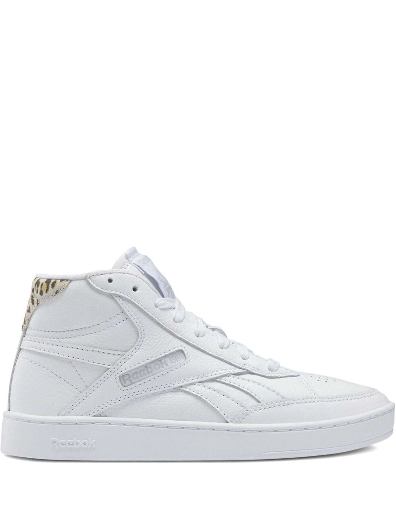 Club C Form "White Leopard" high-top sneakers 1