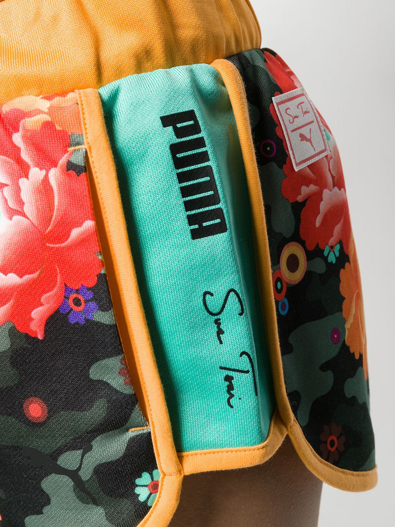 x Sue Tsai floral print shorts 5