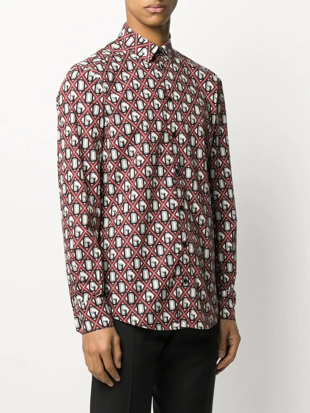 DG diamond check shirt - 3