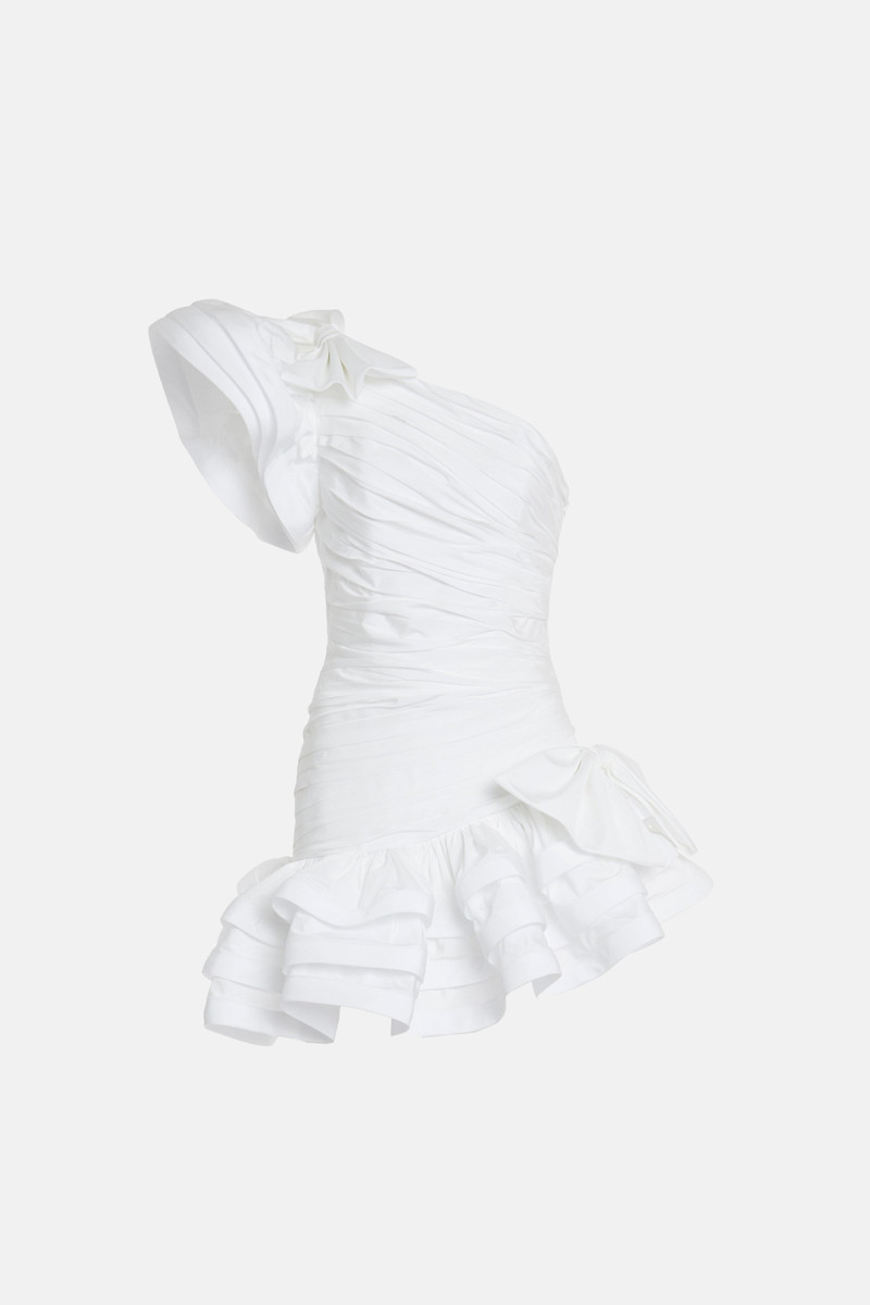 TAFFETA MINI DRESS - 1