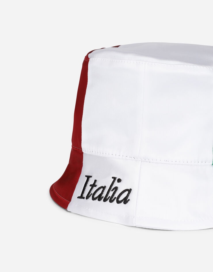 Satin bucket hat with DG logo - 4