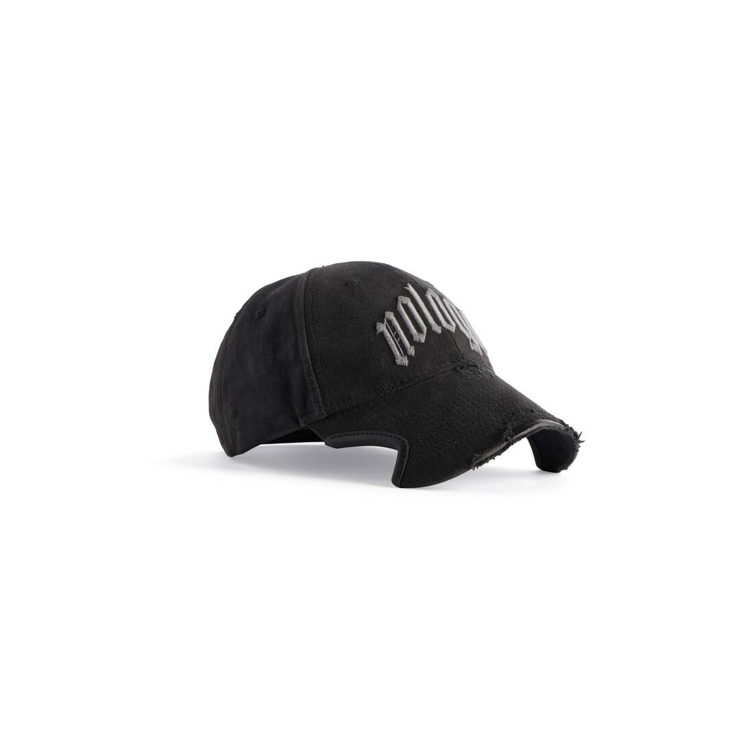 Nologo Cap in Black/grey - 2