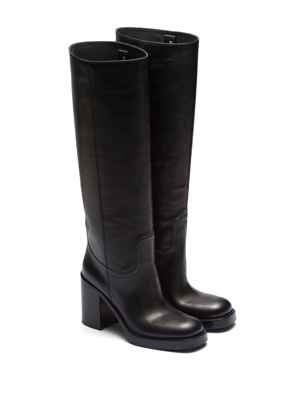 90mm knee-high leather boots - 2