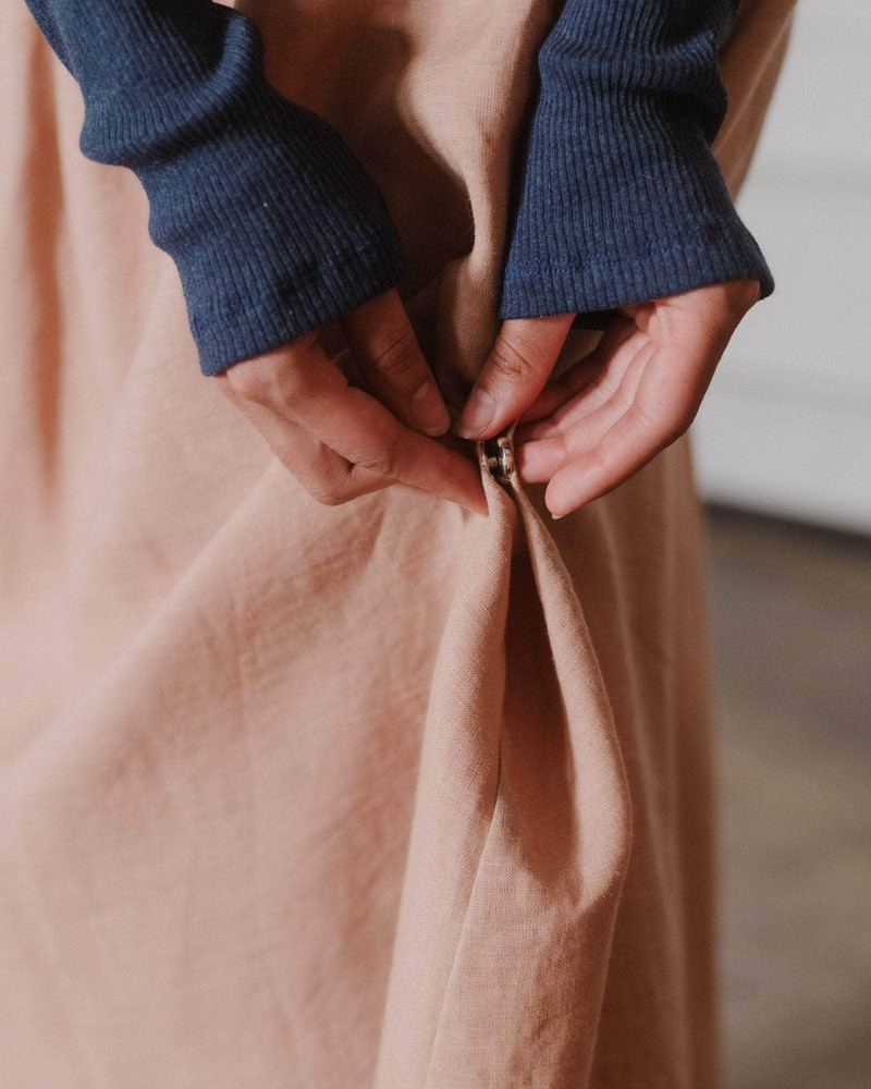 Ponte Skirt - Hemp 4