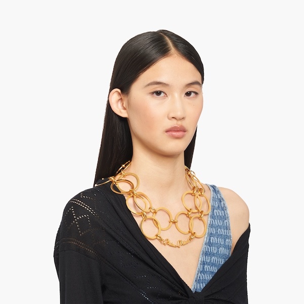 Metal necklace - 6