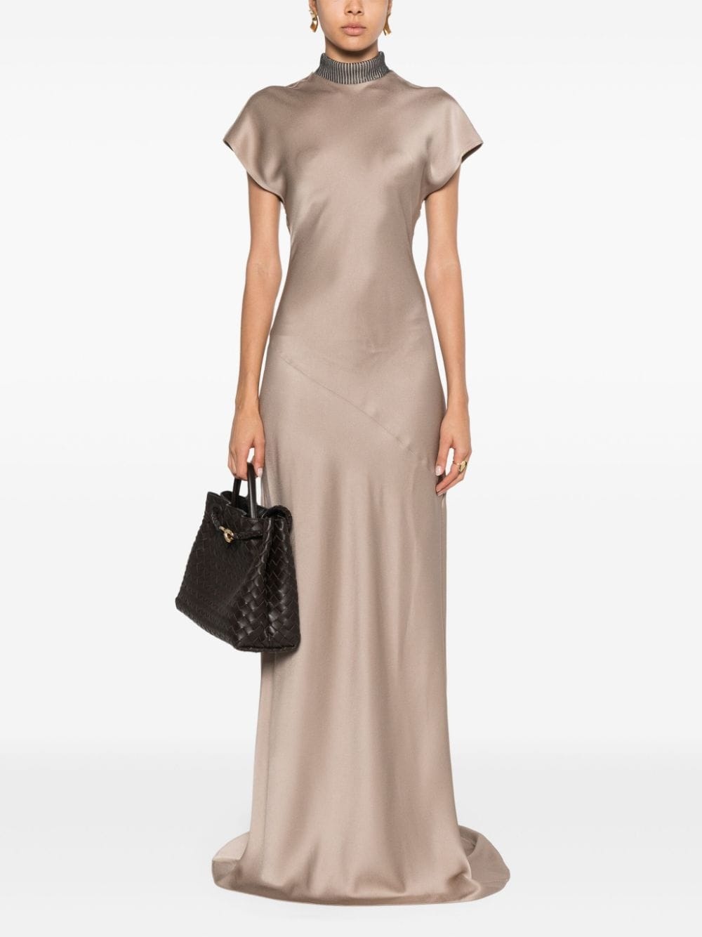 Monili-chain maxi dress - 2