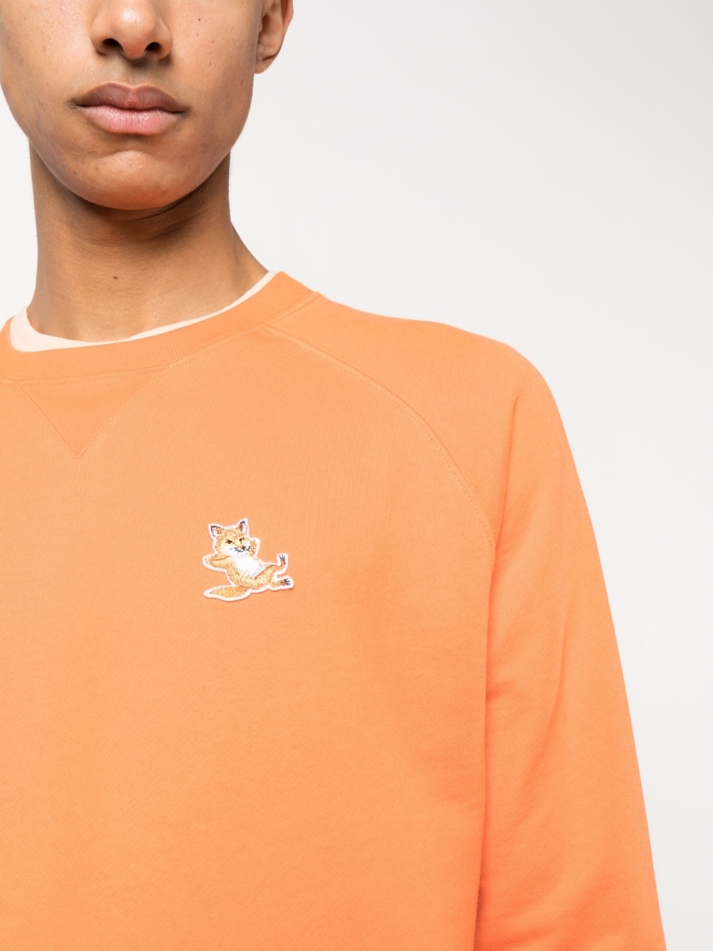 Chillax Fox-patch cotton sweatshirt - 5