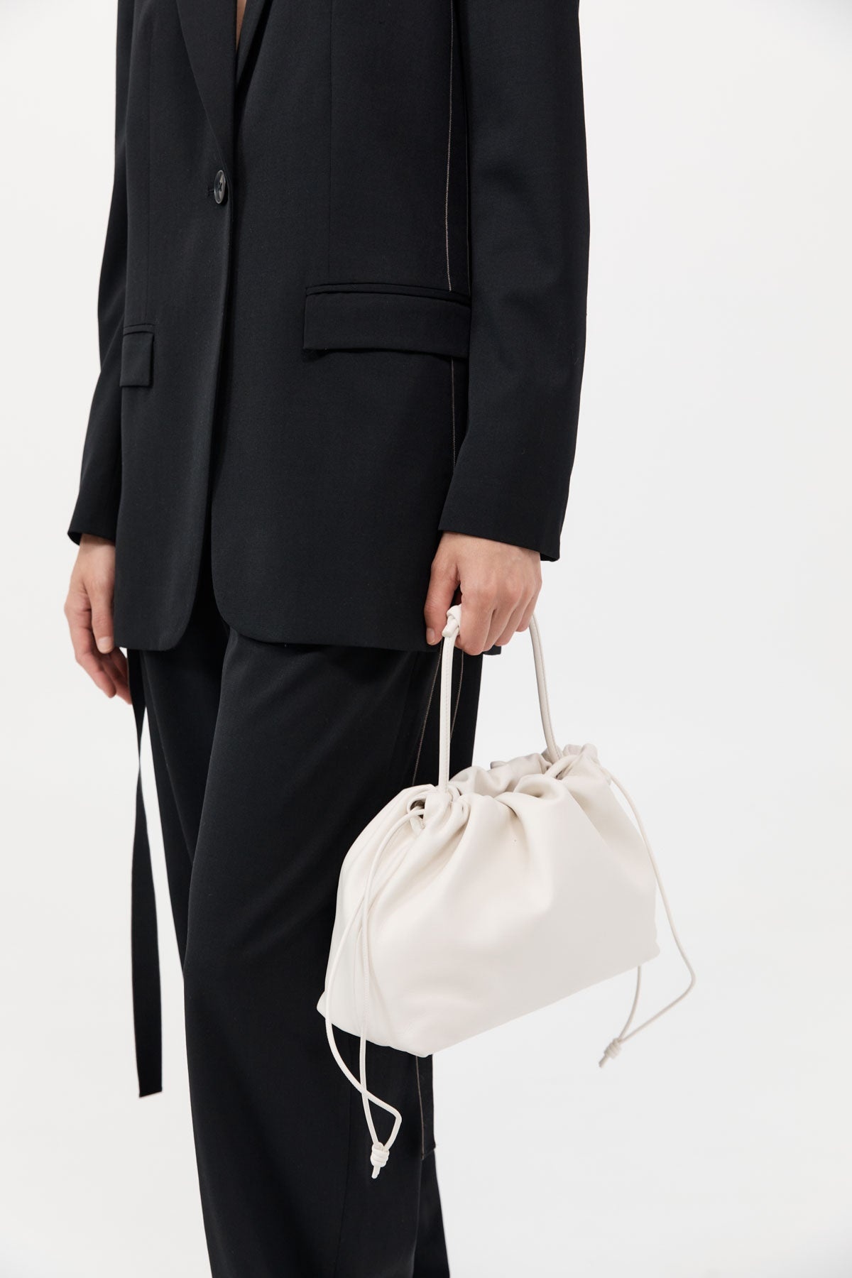 Soft Drawstring Bag - Tofu - 1