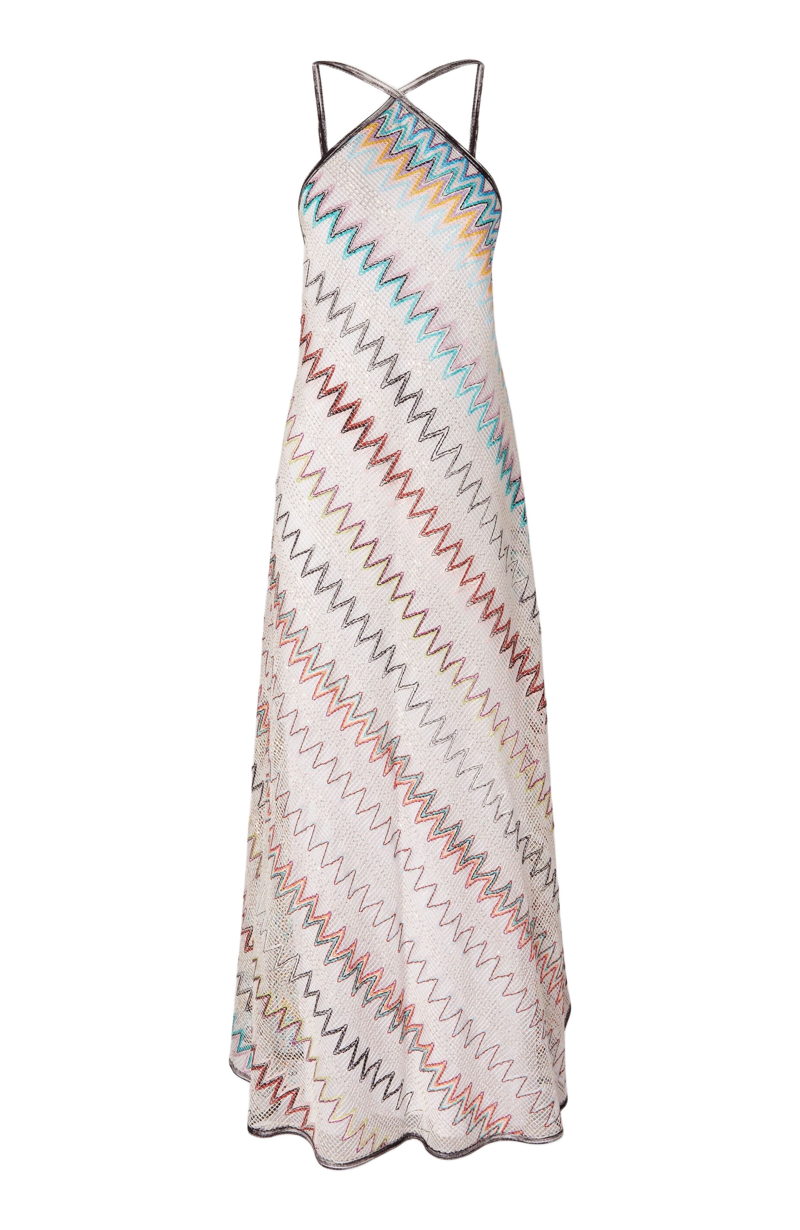 Missoni Zig Zag Mesh Cover-up Dress With Sequins in Multicoloured at Nordstrom - 2