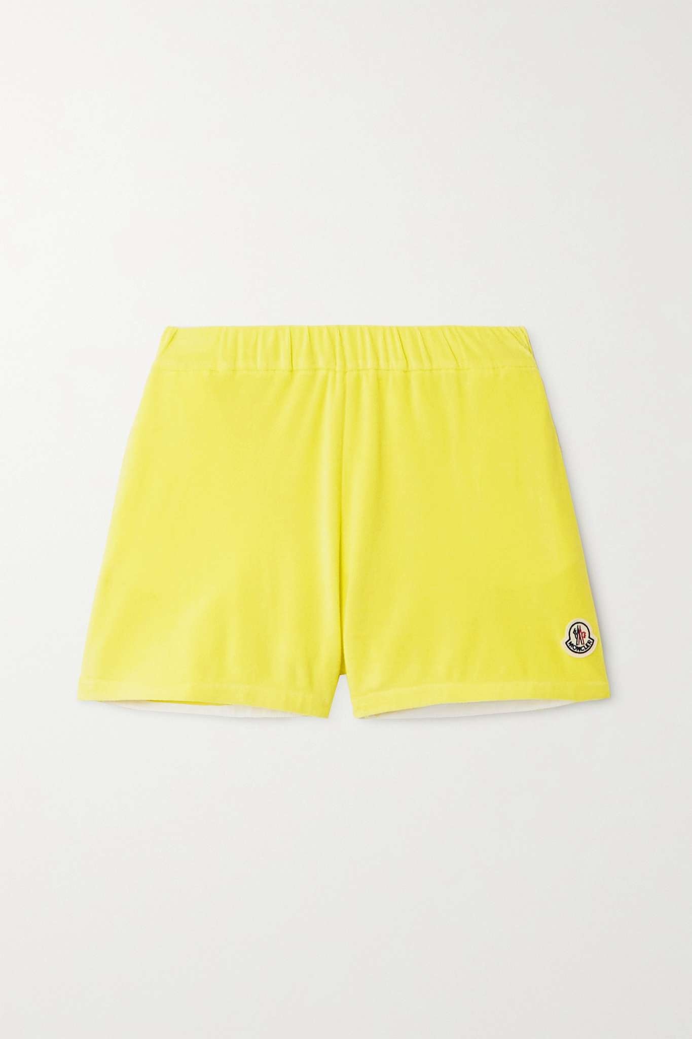 Cotton-blend terry shorts - 1