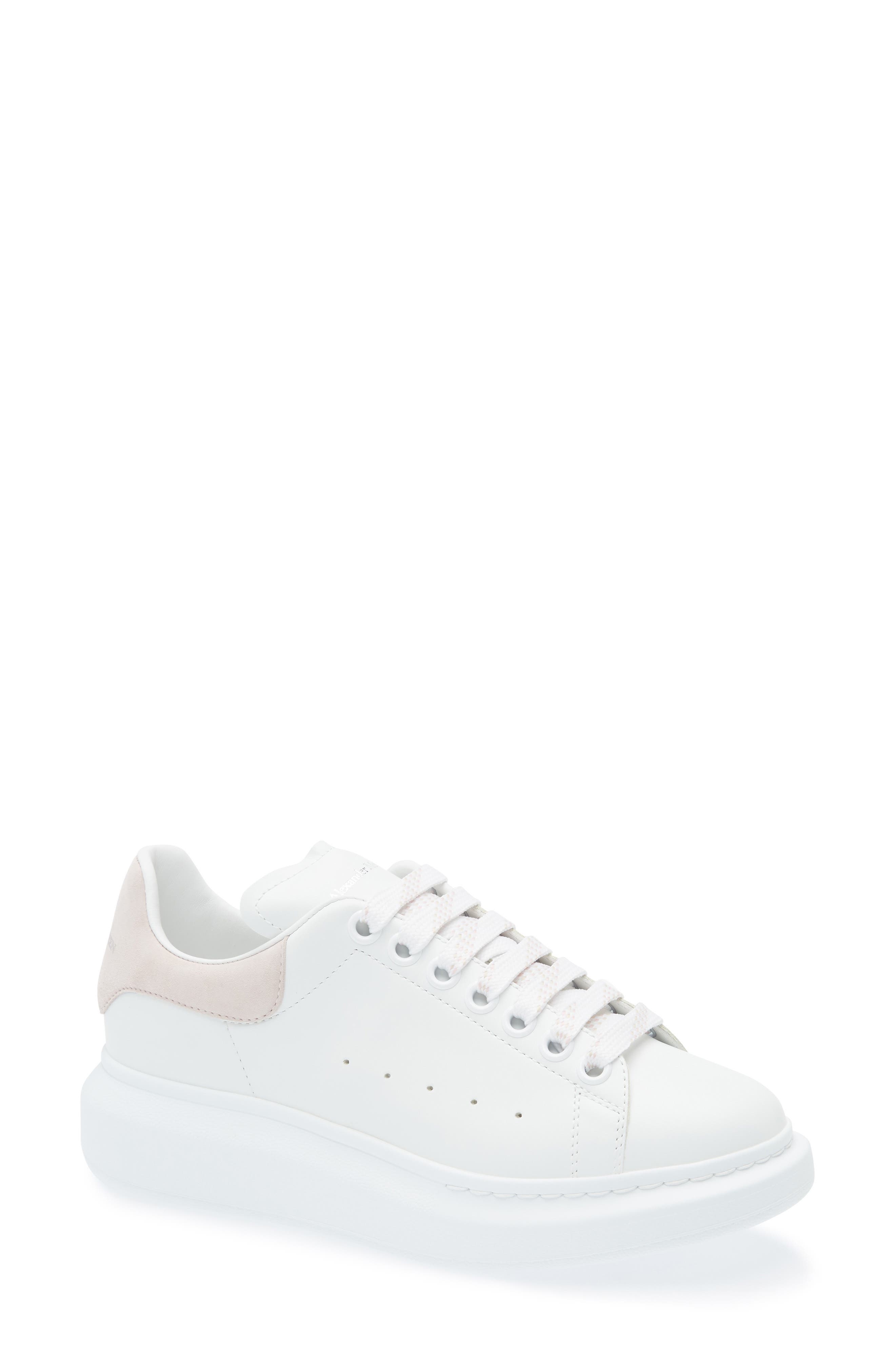 McQueen Oversized Sneaker in White/Patchouli at Nordstrom - 1