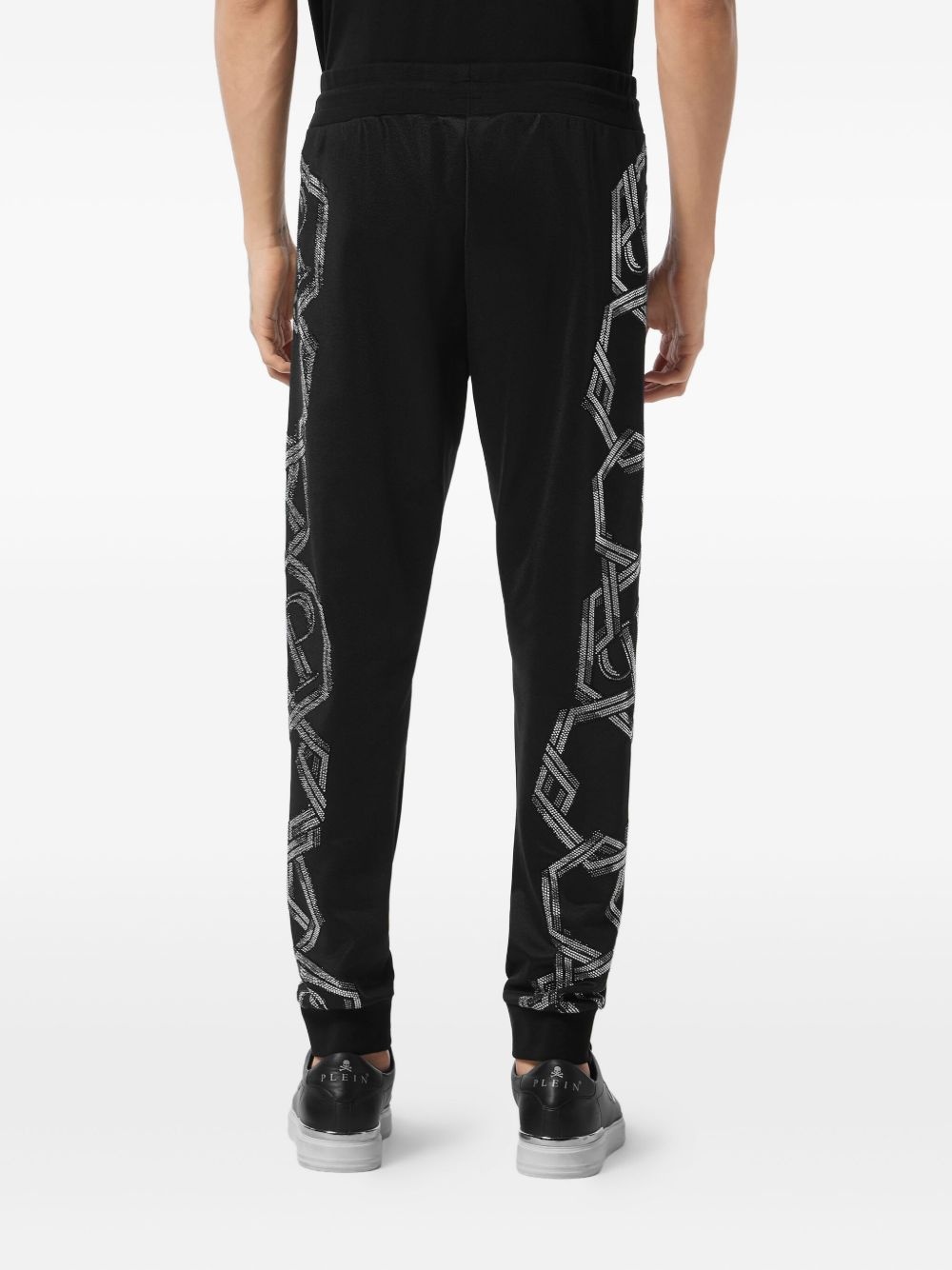 chain-print joggers - 3