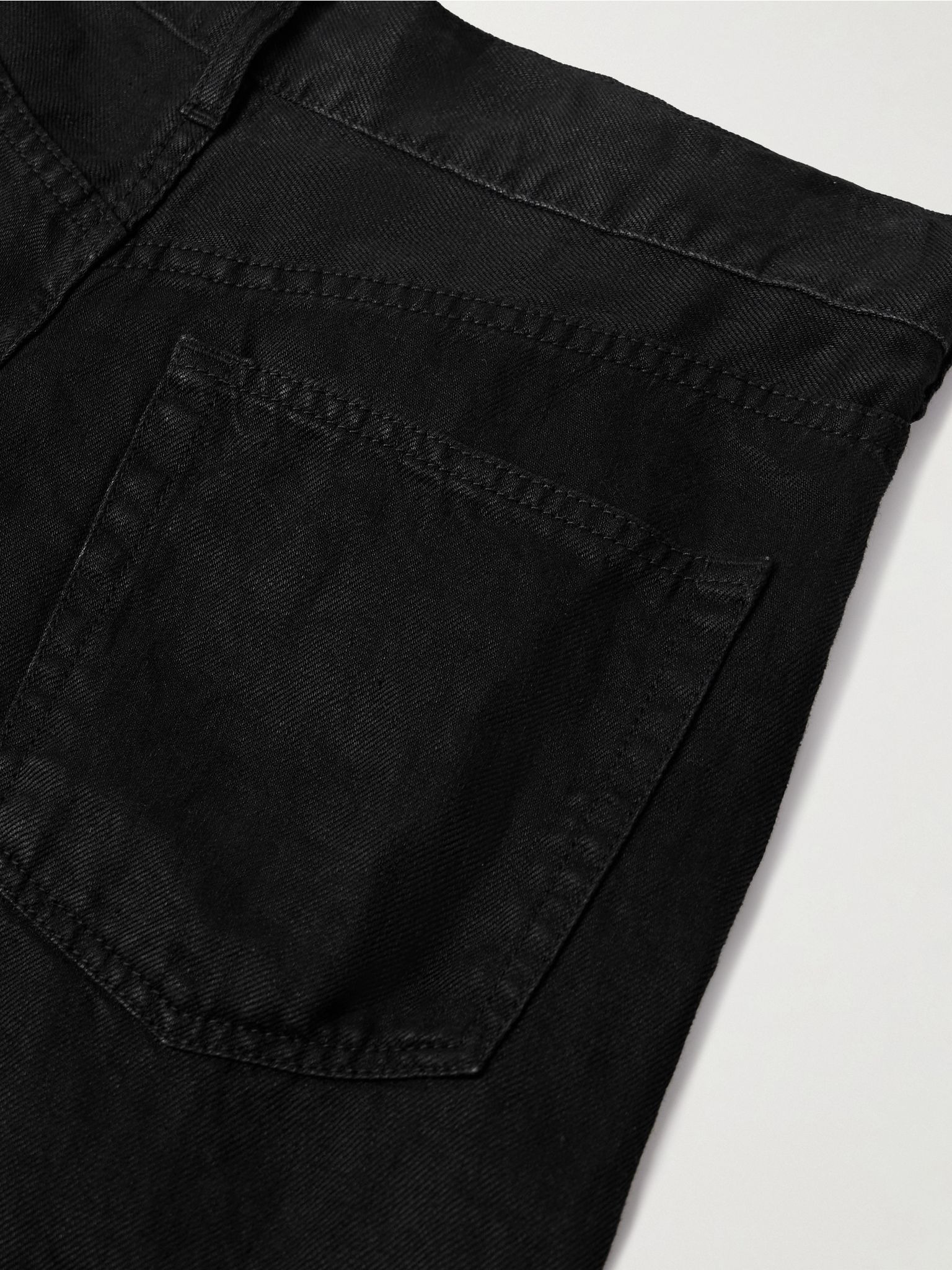 Tarley high-rise straight-leg jeans Black - 5