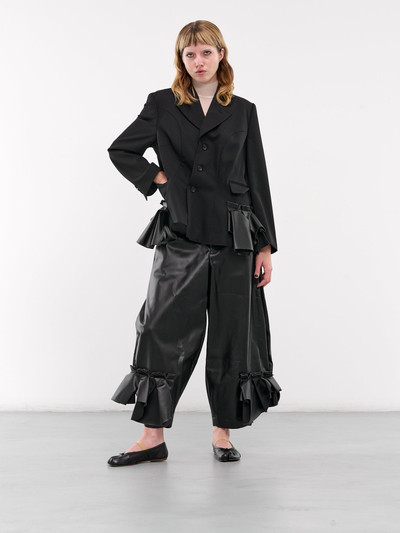 Comme Des Garçons Asymmetric Paneled Blazer outlook