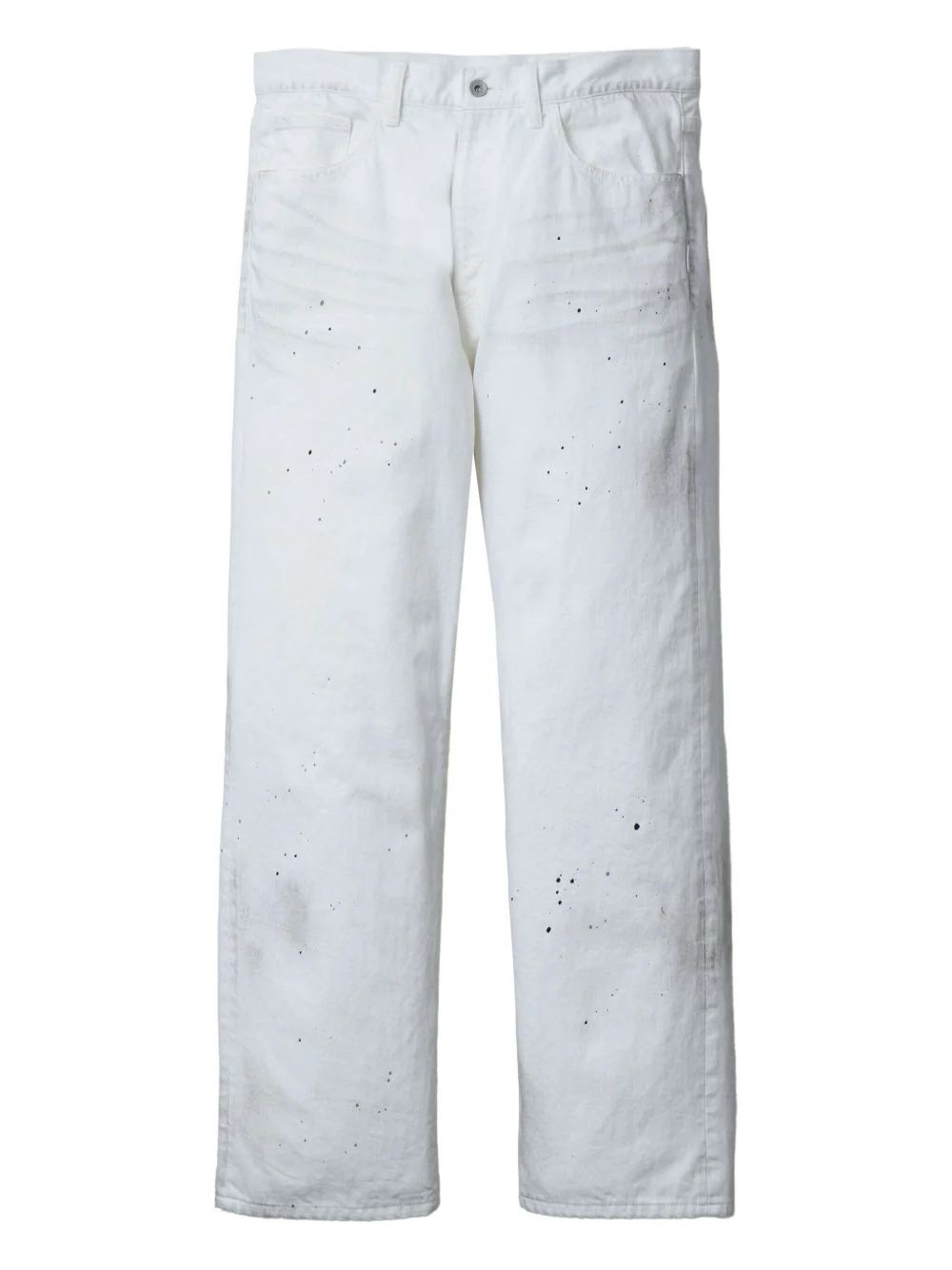 splatter-effect pants - 1